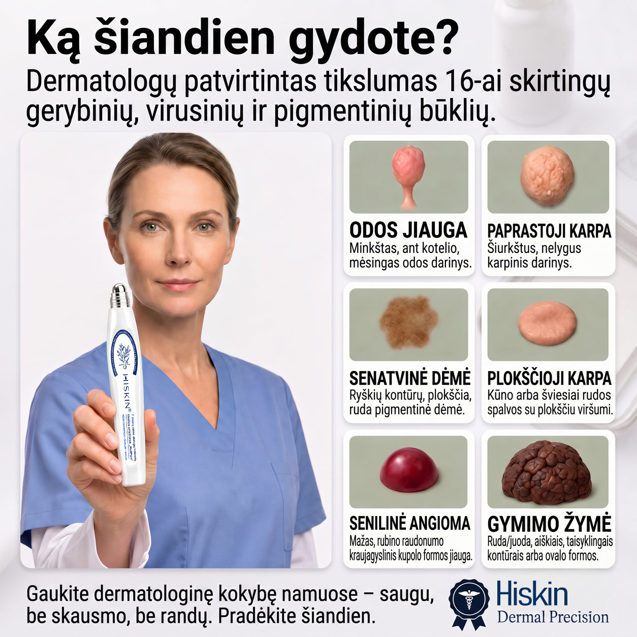 ✨𝐎𝐟𝐢𝐜𝐢𝐚𝐥𝐢 𝐩𝐫𝐞𝐤ė𝐬 ž𝐞𝐧𝐤𝐥𝐨 𝐩𝐚𝐫𝐝𝐮𝐨𝐭𝐮𝐯ė Hiskin® 𝟕 𝐝𝐚𝐲 𝐊𝐚𝐫𝐩𝐮𝐜𝐢𝐮 𝐢𝐫 𝐝𝐞𝐦𝐢𝐲 𝐯𝐚𝐥𝐢𝐤𝐥𝐢𝐬(Neskausmingas, be pėdsakų rutulinis rutulinis) 🚀