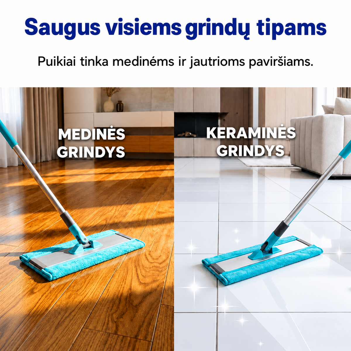 🧻Ribotą laiką – 52 % nuolaida💧🧹Vandenyje tirpstančios grindų valymo servetėlės