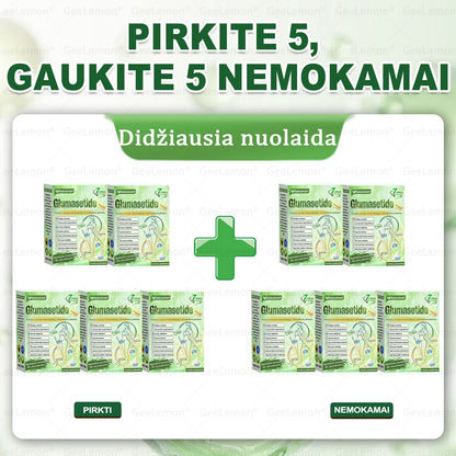 👉 Oficialus sertifikavimas 🔥 Tūkstančiai patenkintų vartotojų Lietuvoje🎁 𝐆𝐞𝑒𝐿𝑒𝐦𝐨𝐧® 𝐆𝐥𝐮𝐦𝐚𝐬𝐞𝐭𝐢𝐝𝐞 8 viename Liekninantis ir sveikatinantis nano pleistras su mikroadatomis 🇱🇹 (Tik kartą per dieną, matomi pokyčiai jau per 7 dienas)  ✅